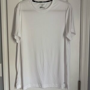 Tek Gear White DryTek Crew Neck Tee